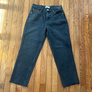 Triarchy Cropped Straight‎ Jeans Denim Button Fly 26 Eco Friendly Ethical